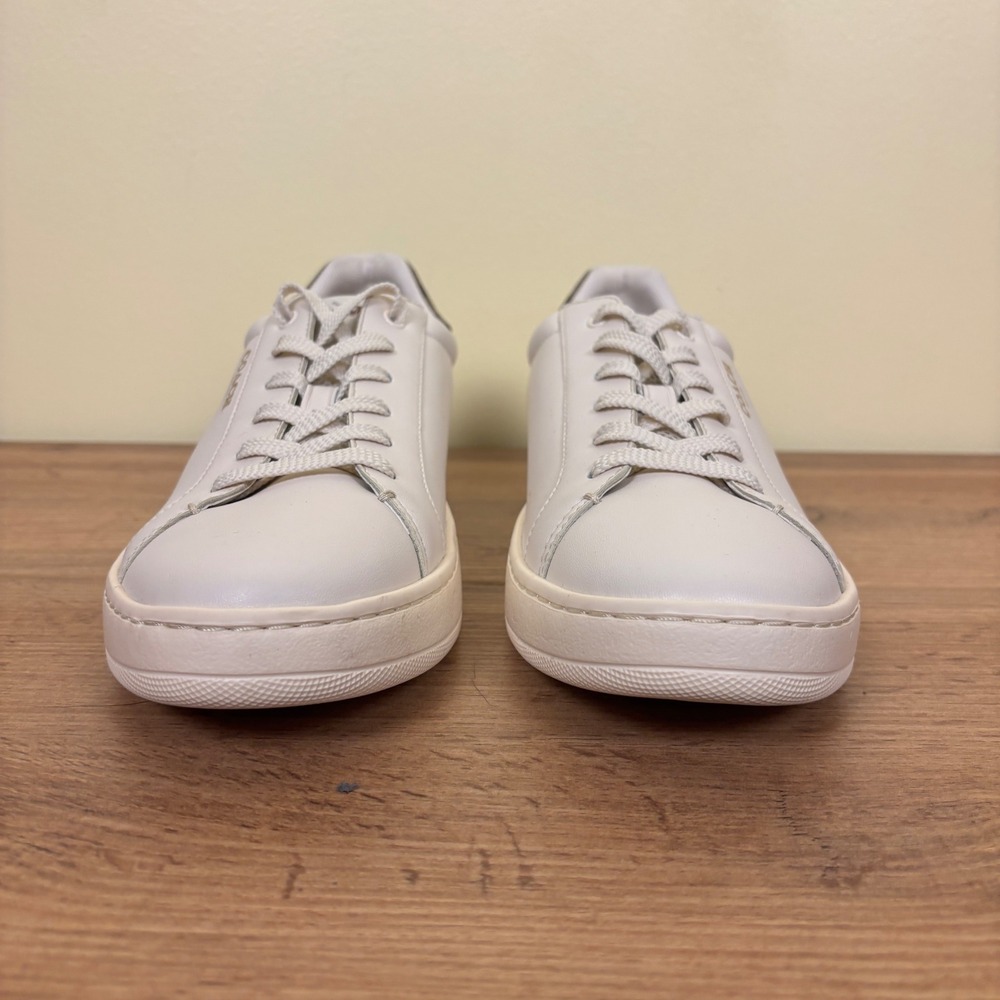 COACH Clip Low Top‎ Sneaker White Signature C Women Size 9.5 Casual Everyday - Picture 4 of 13